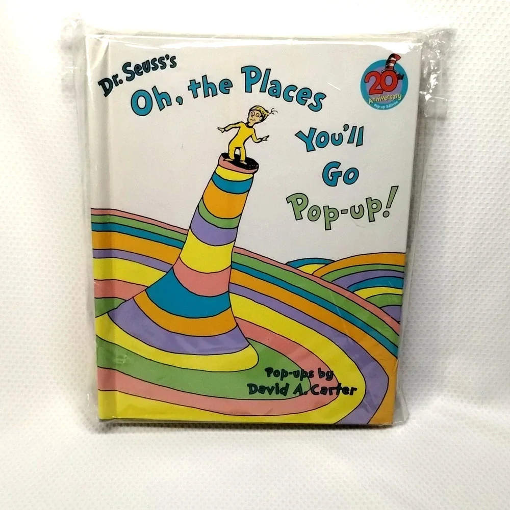 Dr Seuss Oh The Places You Will Go Pop Up David Carter 2010 First Edition Book